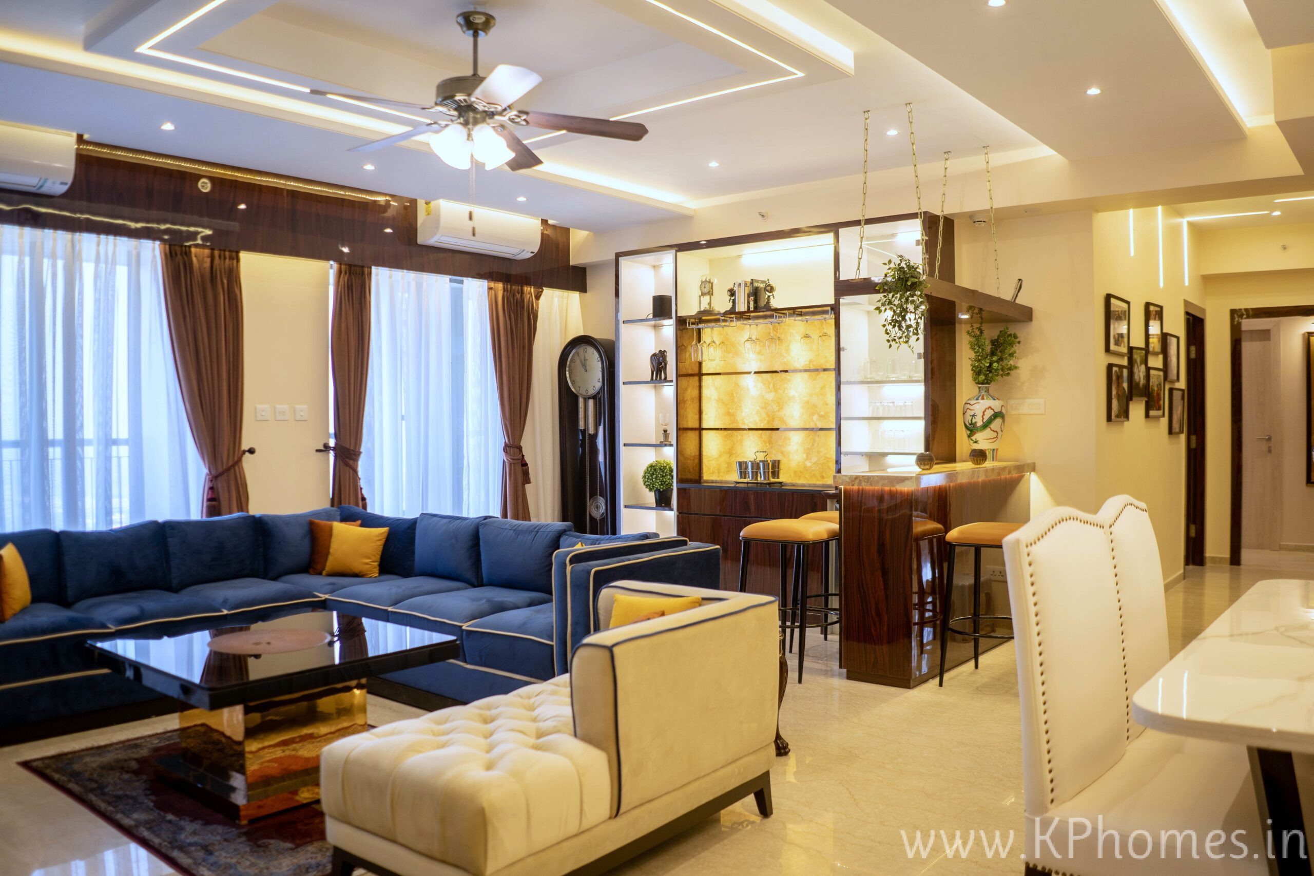 KpHomes is a well-known Luxury interior design firm based in Kolkata.